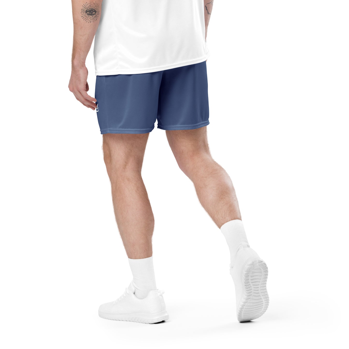 Mesh Shorts - Steel Blue